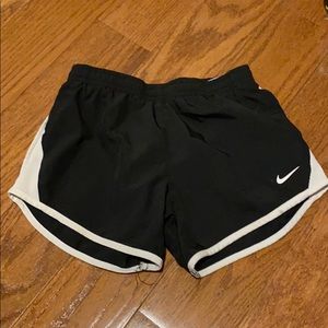 Girls Nike running shorts